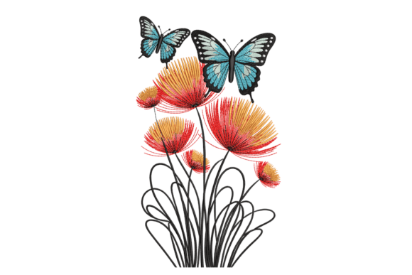 Butterflies on Firework Blooms: A Designer’s Review
