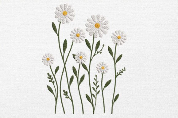 Daisy Flower Embroidery Design: A Craft Fair Review