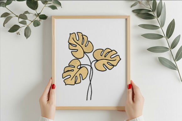 Golden Monstera Leaf Trio: A Designer’s Review