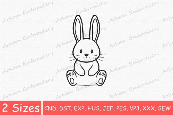 Review: Adorable Baby Bunny Embroidery Design