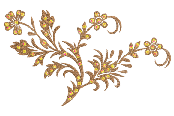 Review: Creative Beautiful Flower Embroidery for Apparel