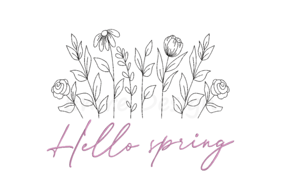 Review: Hello Spring Floral Embroidery Design