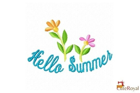 Review: Hello Summer Floral Embroidery for Seasonal Sales