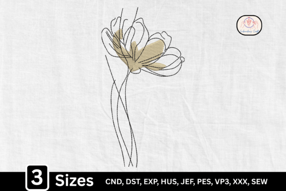 Review: Modern Minimalist Line Art Flower Design