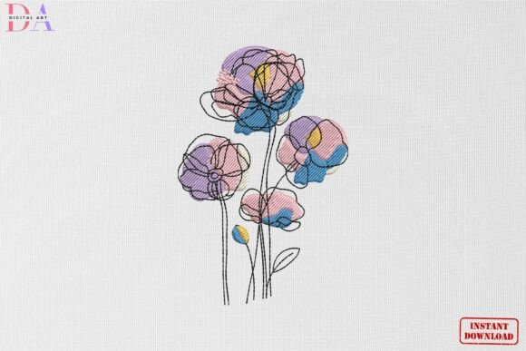 Reviewing Abstract Pastel Floral Bloom for Craft Fairs