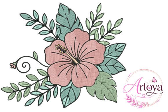 Reviewing the Hibiscus Flower Embroidery Design
