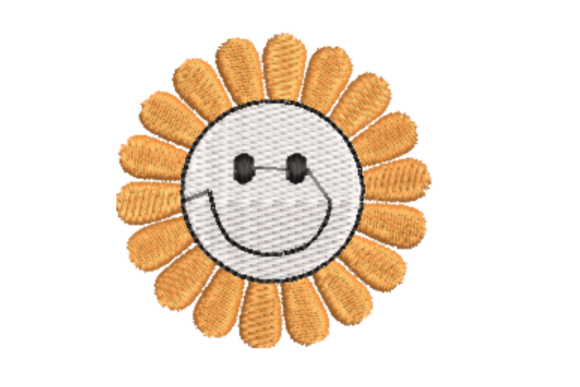 Reviewing the Smiling Flower Embroidery Design