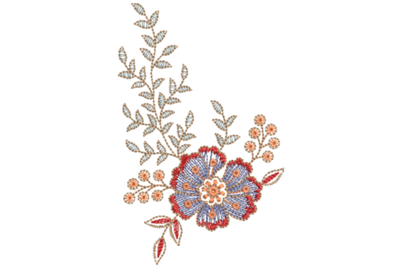 Reviewing the Stunning Flower Embroidery Design